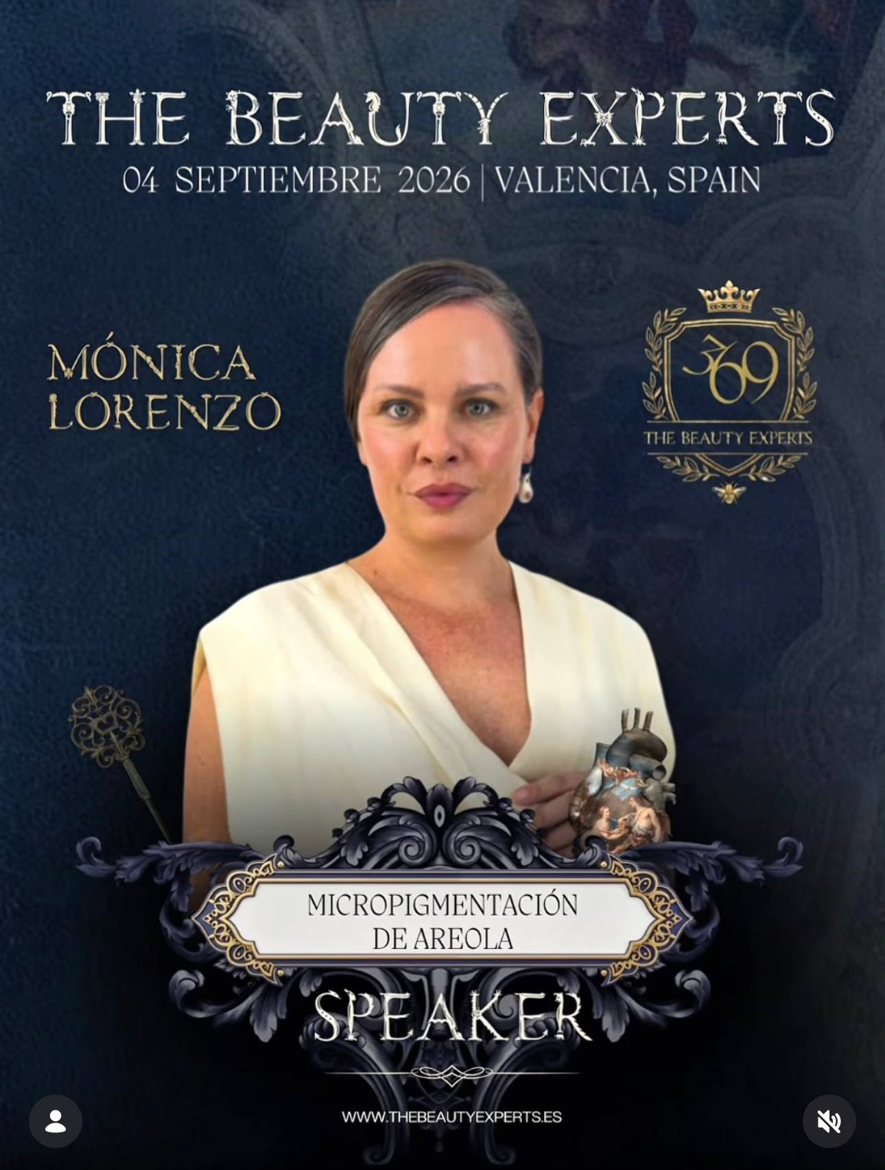 Mónica Lorenzo, especialista en micropigmentacion de areolas y cicatrices, convocada como ponente para el mayor congreso de España THE en Valencia.