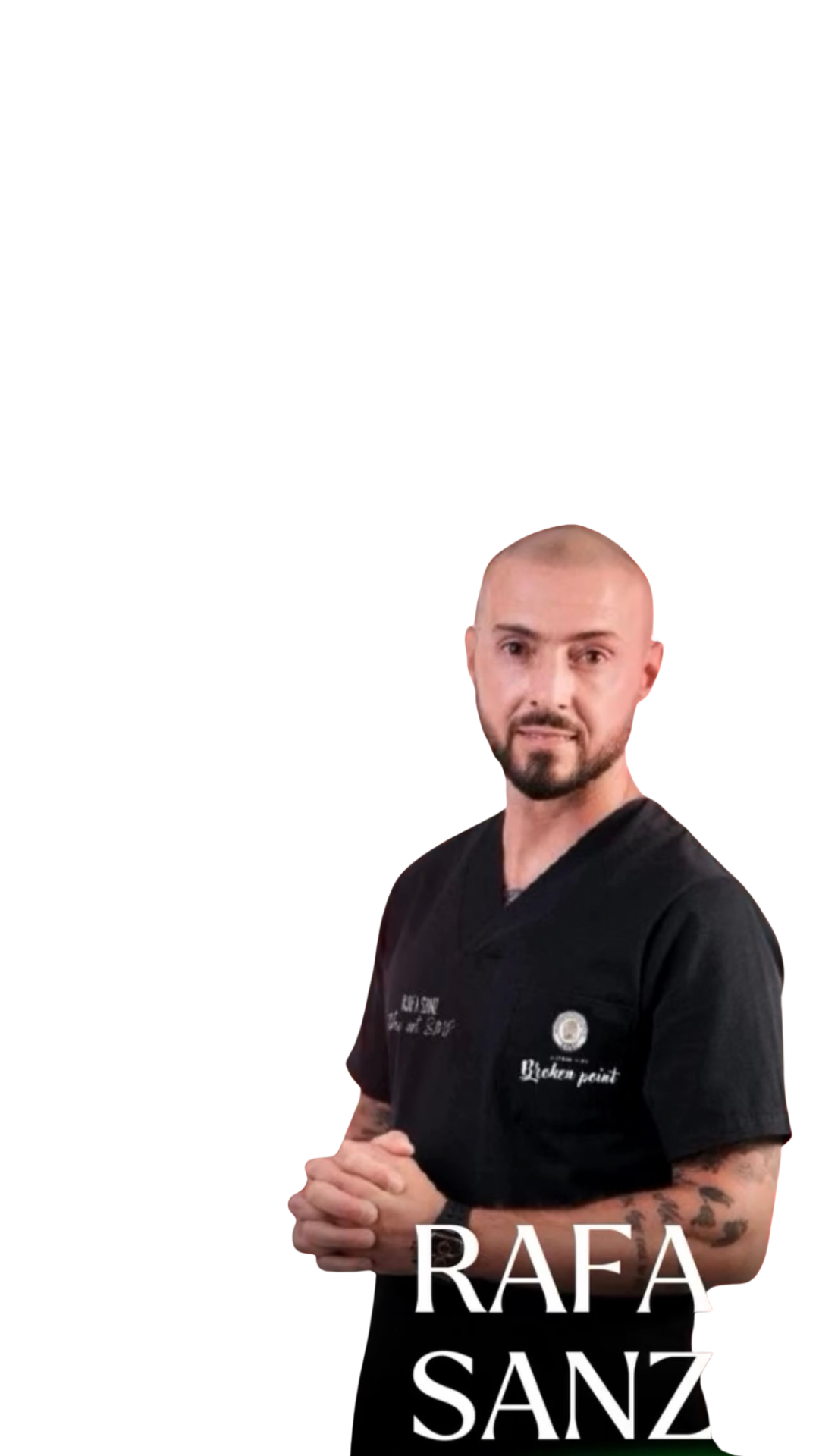 Rafa Sanz micropigmentador capilar Broken Point